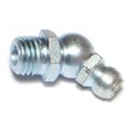 Midwest Fastener 8mm-1.0 x 10mm x 22mm Zinc Plated Steel Fine Thread 90 Degree Angle Grease Fittings 8PK 67165